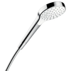 Hansgrohe Croma S Hand Shower 110 1Jet Ecosmart+ White/Chrome