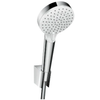 Hansgrohe Crometta Shower Holder Set 100 Vario With Shower Hose 125 Cm White/Chrome