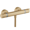 Hansgrohe Ecostat Shower Thermostat Comfort For Exposed Installation Brushed Bronze
