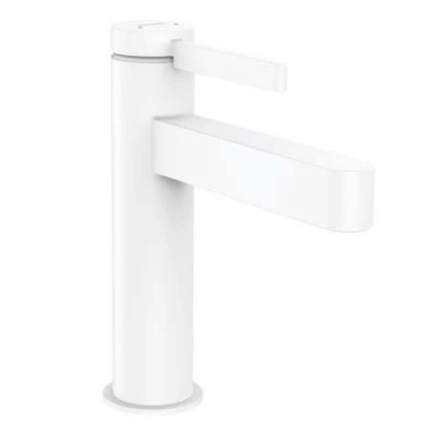 Hansgrohe Finoris Single Lever Basin Mixer 110 Without Waste Set Matt White Regular price