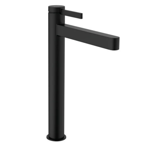 Hansgrohe Finoris Single Lever Basin Mixer 260 For Wash Bowls Without Waste Set Matt Black