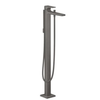 Hansgrohe Metropol Single Lever Bath Mixer Floor-Standing With Lever Handle Brushed Black Chrome