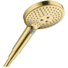 Hansgrohe Raindance Select S Hand Shower 120 3Jet Ecosmart Polished Gold Optic