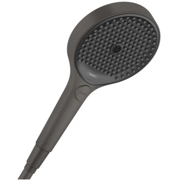 Hansgrohe Rainfinity Hand Shower 130 3Jet Ecosmart Brushed Black Chrome