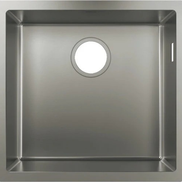 Hansgrohe S71 S719-U500 Under-Mount Sink 500 Stainless Steel