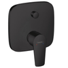 Hansgrohe Talis E Single Lever Bath Mixer For Concealed Installation For Ibox Universal Matt Black