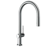 Hansgrohe Talis M54 Single Lever Kitchen Mixer 210, Pull-Out Spray, 2Jet Chrome