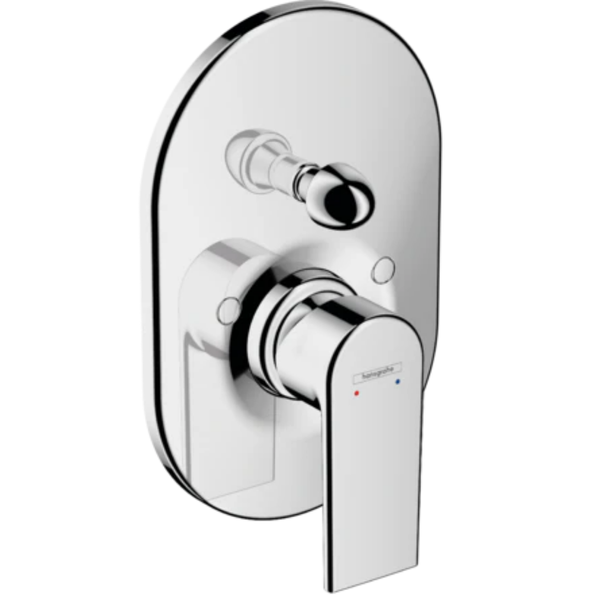 Hansgrohe Vernis Shape Single Lever Bath Mixer For Concealed Installation Chrome