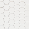 Hexagon Unglazed Pure White
