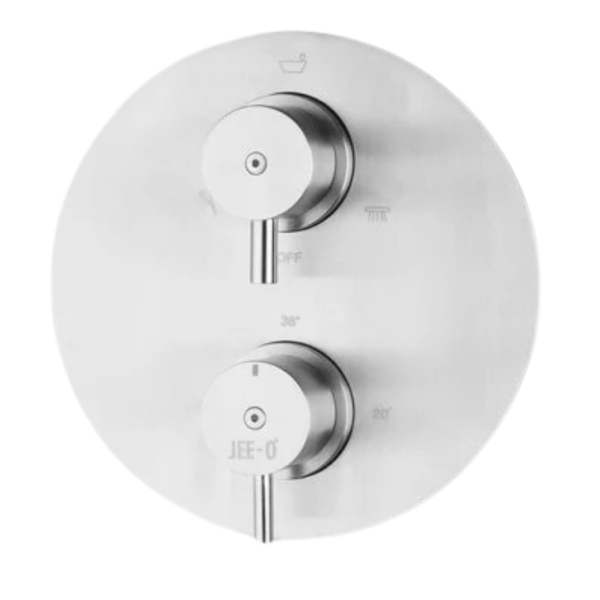 JEE-O Slimline Mixer TH WallMount Brush