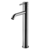 JEE-O Slimline Topmounted Basin Mixer Stainless Steel, Brushed