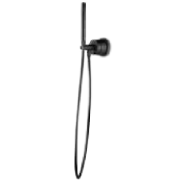 JEE-O Slimline Wall Shower - Black