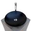 Japanese Countertop Round Black
