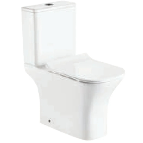 Lave‛ Bella Rimless Closed Couple Suite Toilet