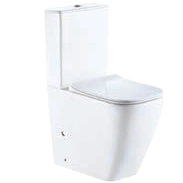 Lave‛ Noémie Rimless Closed Couple Suite Toilet