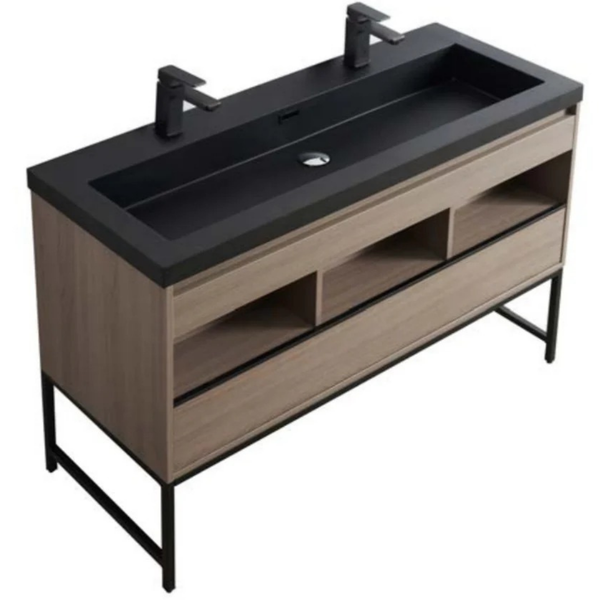 Lave Sophie Black Cabinet Black Metal Legs for SLC1200