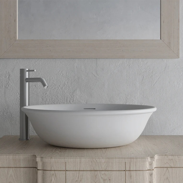 Liberty/Nuvo Classics Grandeur Basin NOF Polished White