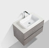 Madrid 800 Concrete Double Drawer Vanity Set