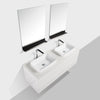 Madrid 1500 White Four Drawer Vanity Set