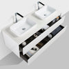 Madrid 1500 White Four Drawer Vanity Set