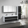 Milan 1500 Vanity Set 1500X480X500 Black