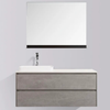 Madrid 1200 Concrete Double Drawer Vanity Set