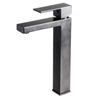 Malta Black Tall Basin Mixer Square