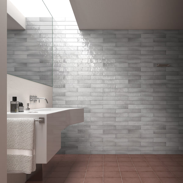 Manacor Subway Mercury Grey 65X400X9mm (1Sqm/Bx)