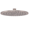 Meir Round Shower Rose 200mm - Champagne