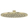 Meir Round Shower Rose 200mm - Tiger Bronze