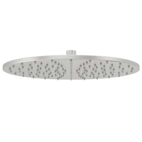 Meir Round Shower Rose 300mm - Brushed Nickel