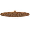 Meir Round Shower Rose 300mm - Lustre Bronze