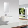 Milan 900 Single White Vanity Set