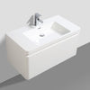 Milan 900 Single White Vanity Set