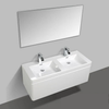 Milan 1200 Black Single Draw Vanity Set