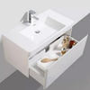 Milan 900 Single White Vanity Set