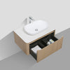 MONZA 800 Y.OAK VANITY SET