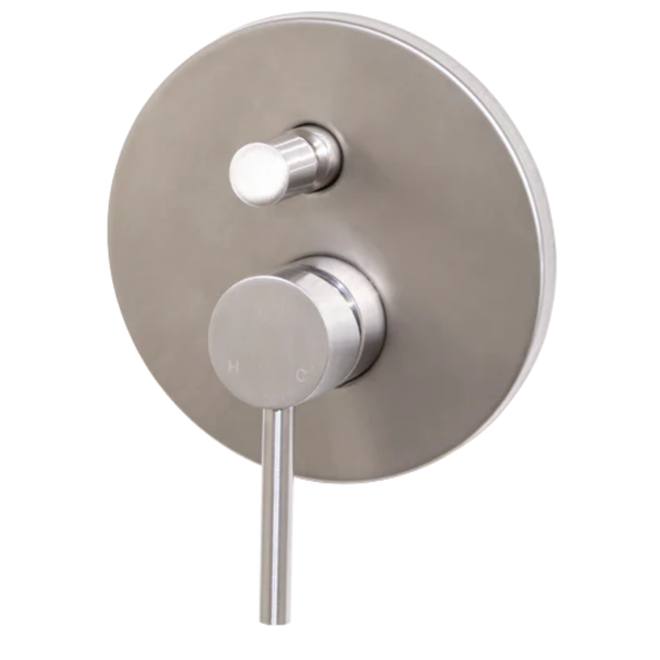 Moon Stainless Steel Concealed Diverter Mixer