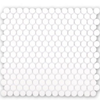 Penny Round White Matt 