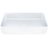 Rectangle Surface Basin Matte White