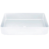 Rectangle Surface Basin Matte White