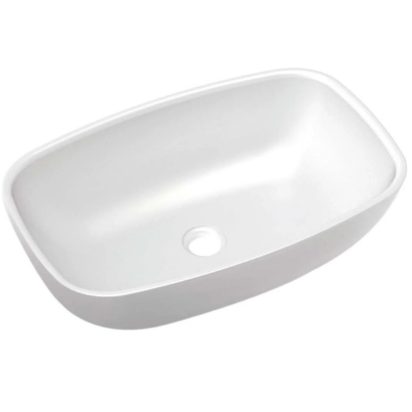 Risata Countertop Basin Polished White