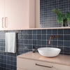 La Riviera Cuadrado Blue Reef 132x132x9mm Ceramic Gloss Tiles 1.00m2/ctn
