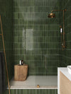 La Riviera Subway Botanical Green 65X200X9mm Gloss Ceramic (0.5 Sqm/Box)