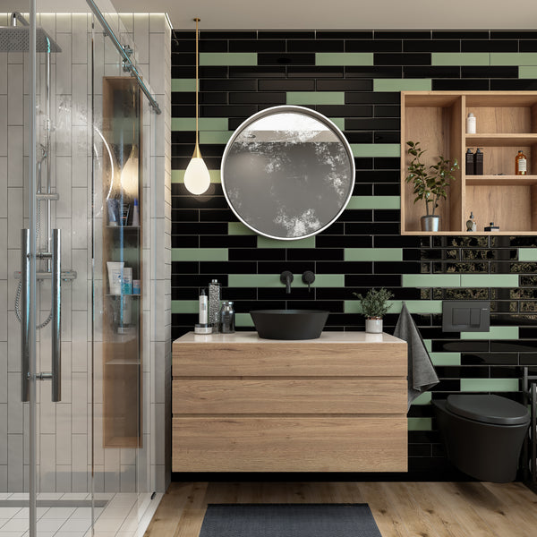 Romo Nero Matt 75x300x8.4mm