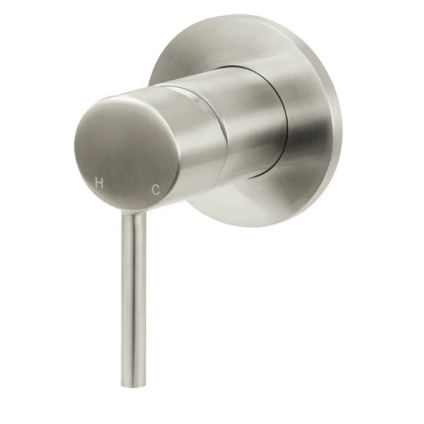 Round Wall Mixer - Brushed Nickel