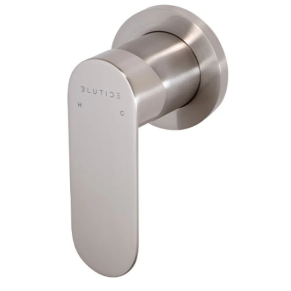 Satin Stainless Steel Concealed Mixer Trim Kit