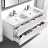 Venice 1500 White Four Draw Vanity Set