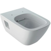 Selnova Square Wall-hung WC Semi-shrouded Rimfree Polished White
