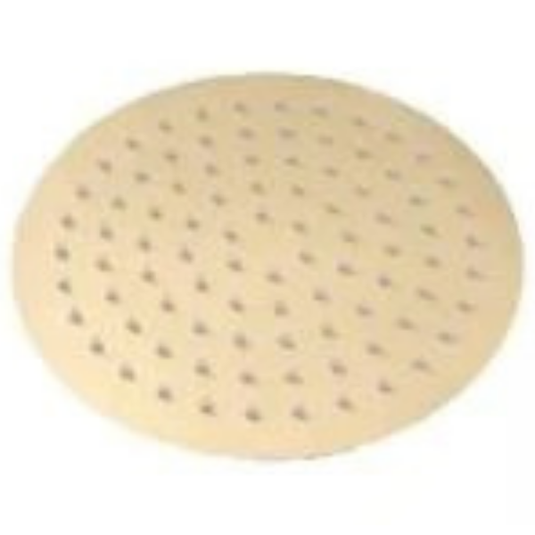 Shower Rose 1 func. Round 210mm la Cascade Gold SS